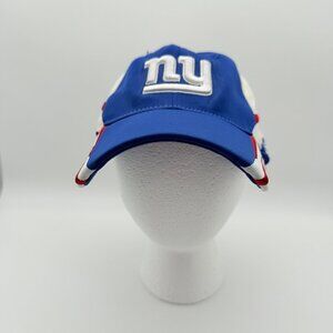 New York Giants NFL Reebok Team Logo Cap Blue & White Stretch Fit